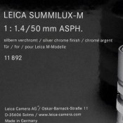 Leica 50/1,4